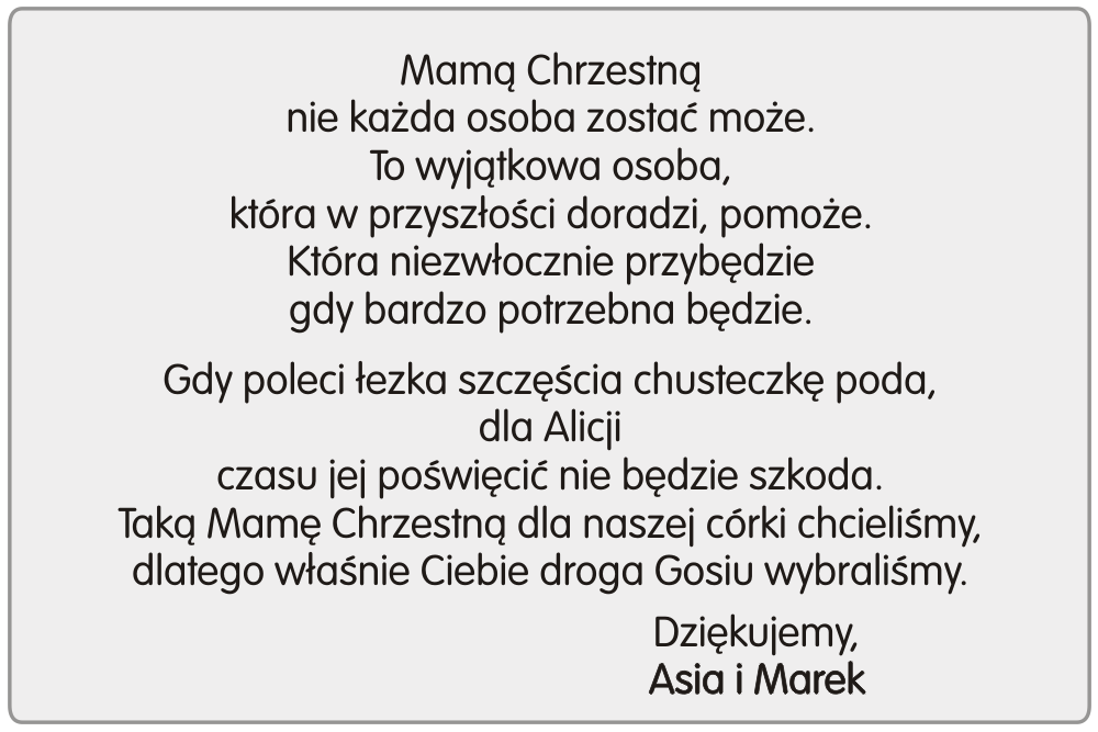 Teksty Główne Tekst Na Chrzest 15